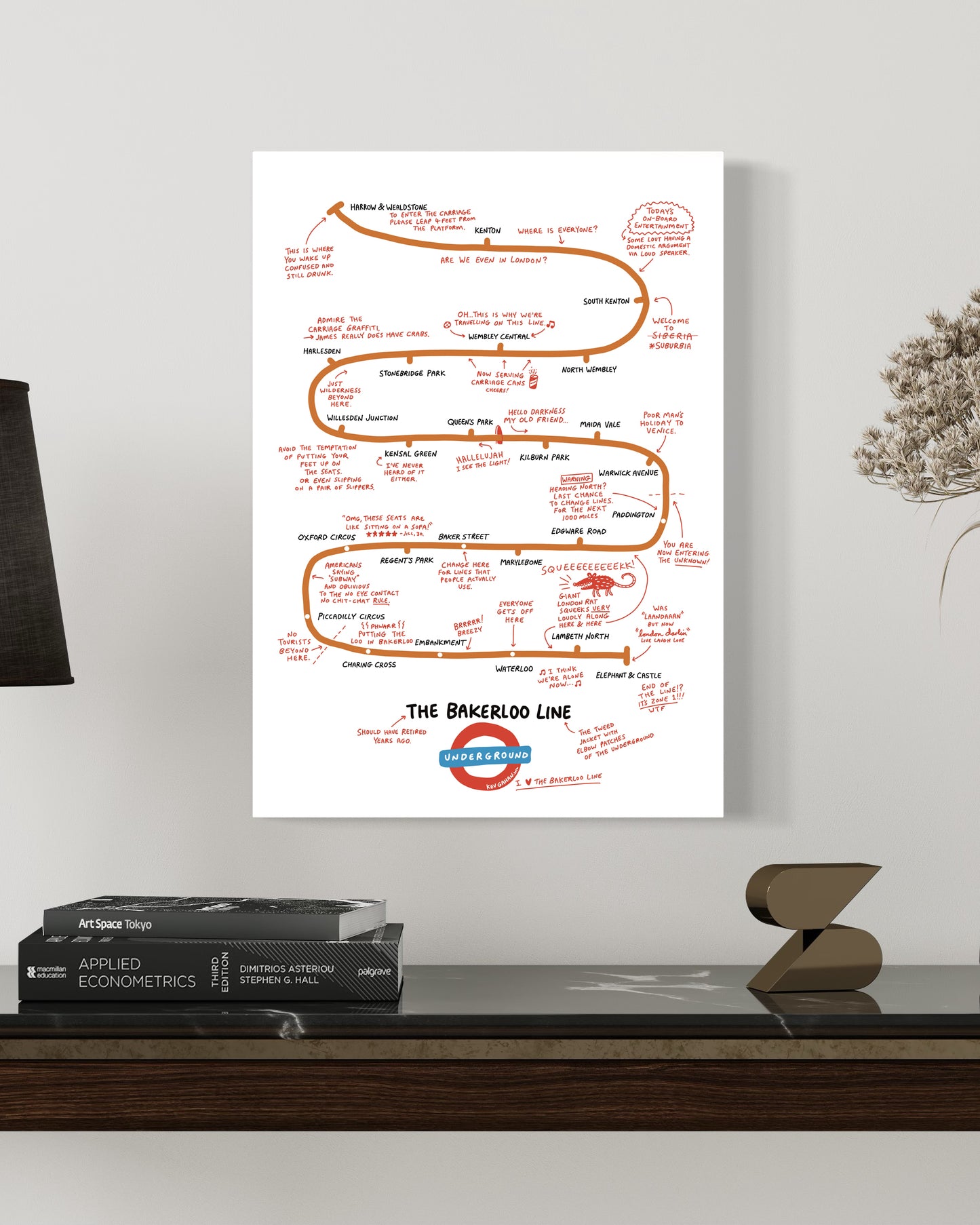 Bakerloo Line print