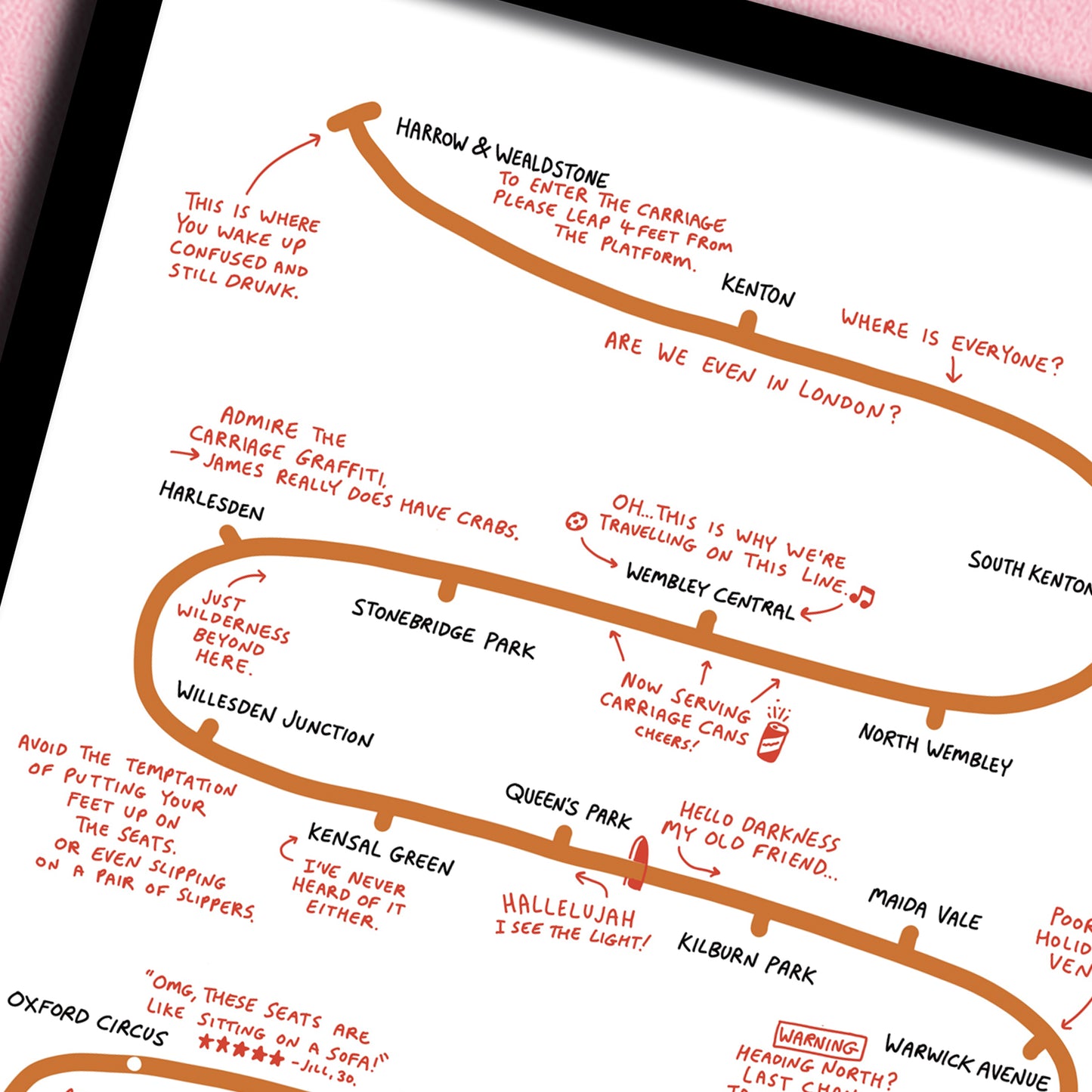 Bakerloo Line print