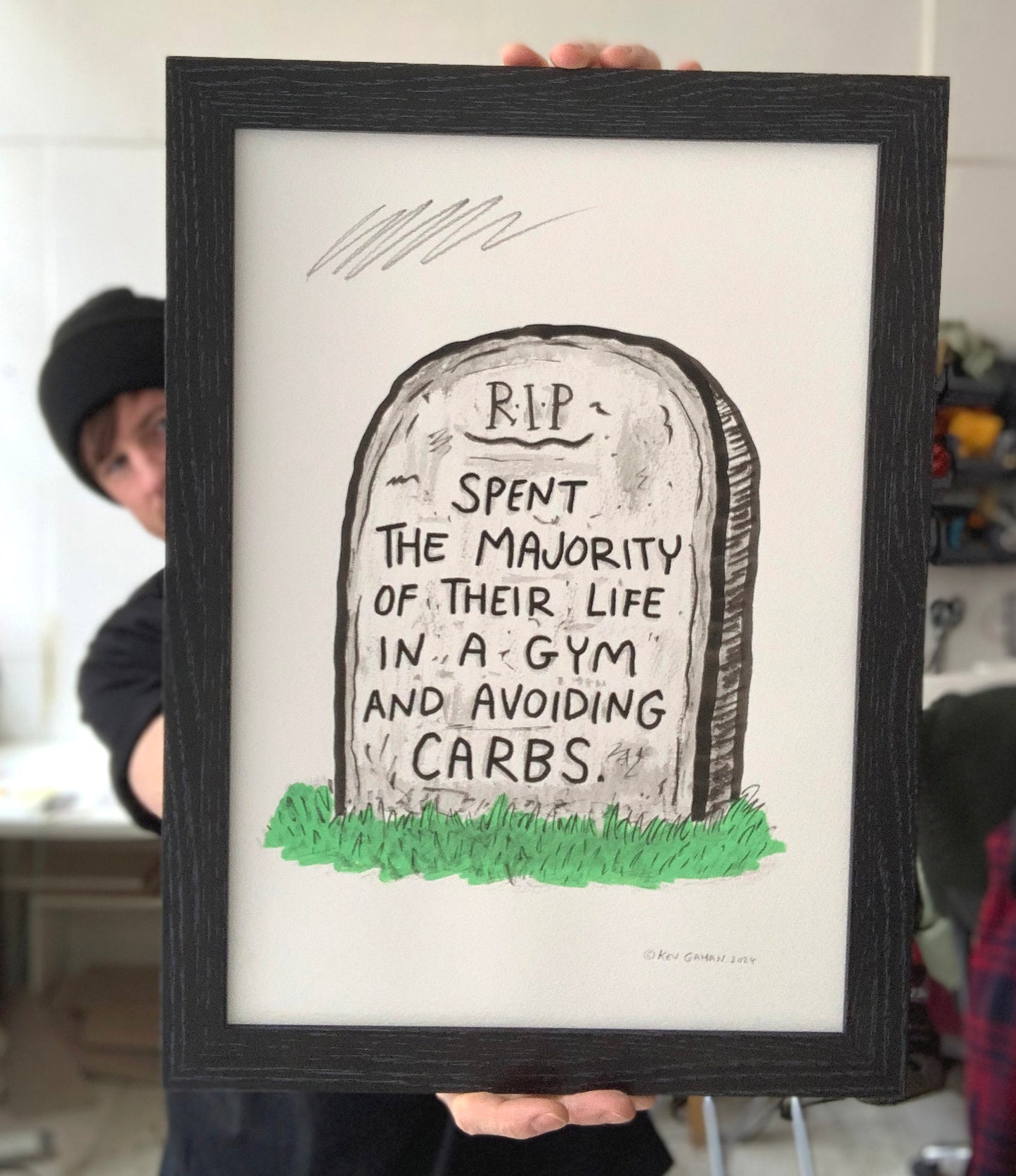 Gravestone - Original Artwork