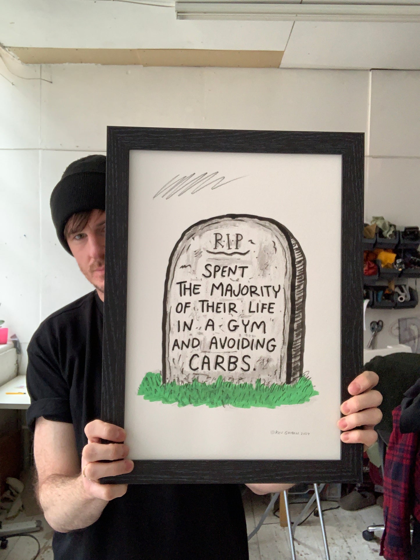 Gravestone - Original Artwork