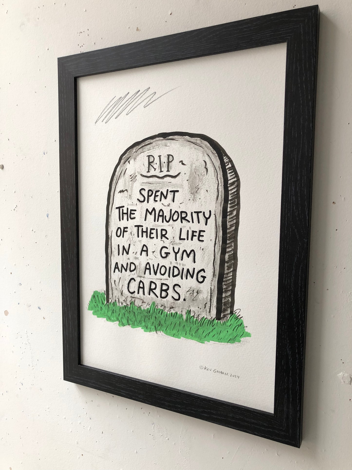 Gravestone - Original Artwork