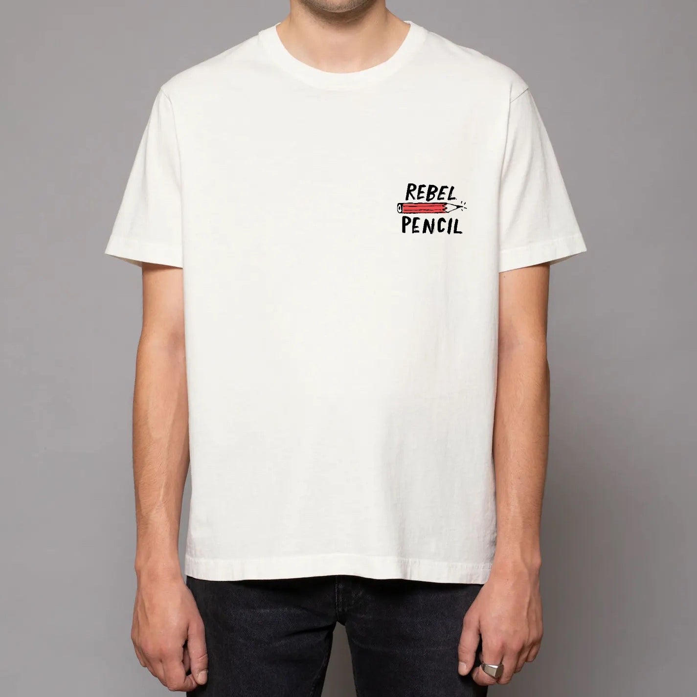 Rebel Pencil Mandarin T-SHIRT