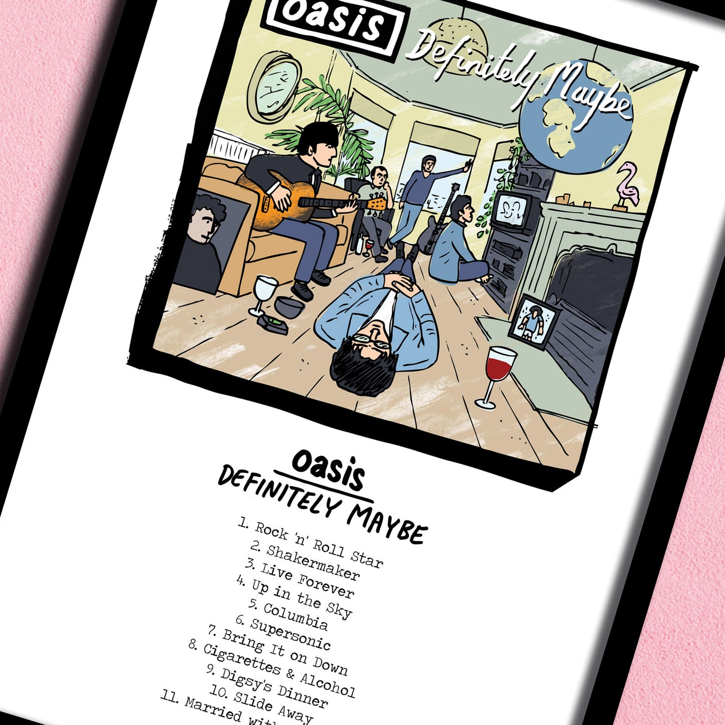 Oasis - Definitely Maybe print